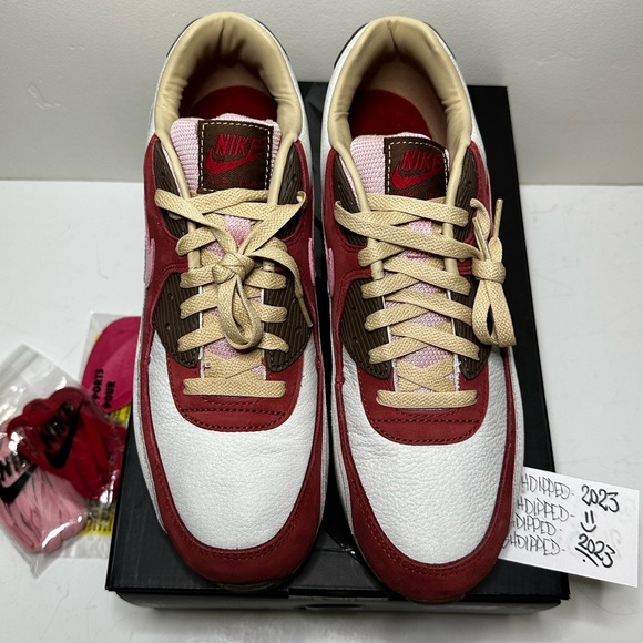 NWT 2021 NIKE AIR MAX 90 NRG “BACON” MENS SZ 10 DEADSTOCK OG ALL - Picture 4 of 16